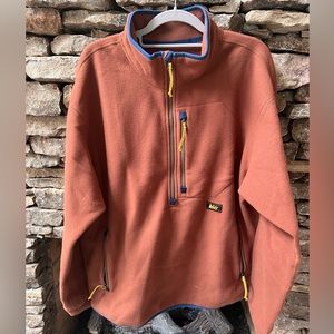 REI fleece pullover. Large , quarter zip